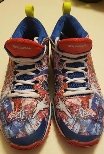 Boombah Squadron USA Used Adult Men's Size 9.0 (Women's 10) Turf Cleats
