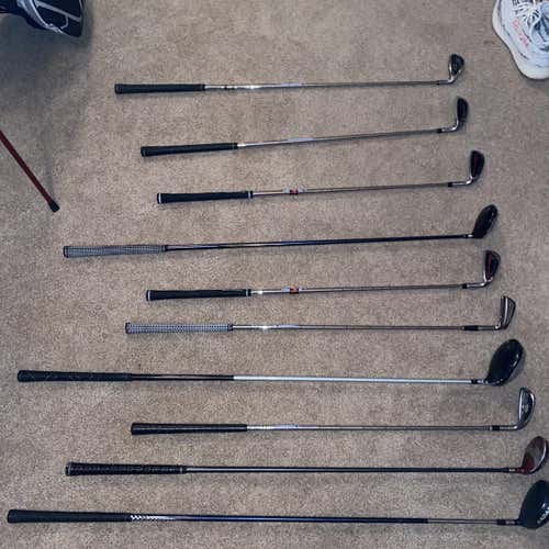 Used Right Handed 10 Pieces Clubs (Full Set)