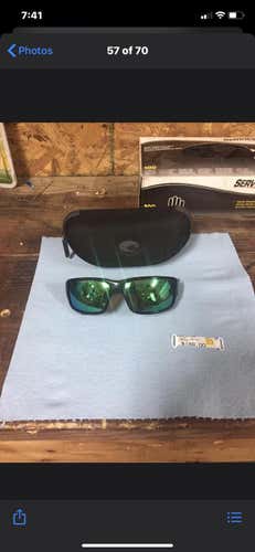 Unisex One Size Fits All Costa Del Mar Sunglasses