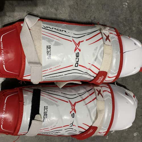 Used Bauer Vapor X900  Shin Pads