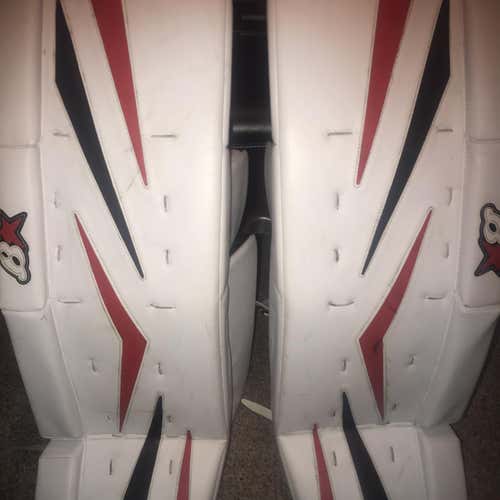 Used 33" Brian's NetZero Goalie Leg Pads