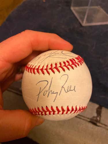 Pokey Reese With 6 Additional Autos Baseball