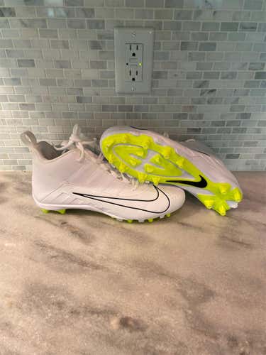 White Nike Alpha huarache Size 11