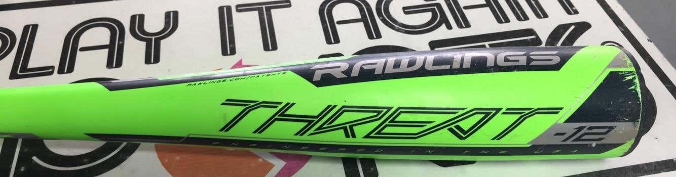 Rawlings Used (-12) 27" 2 5/8" Barrel Bat