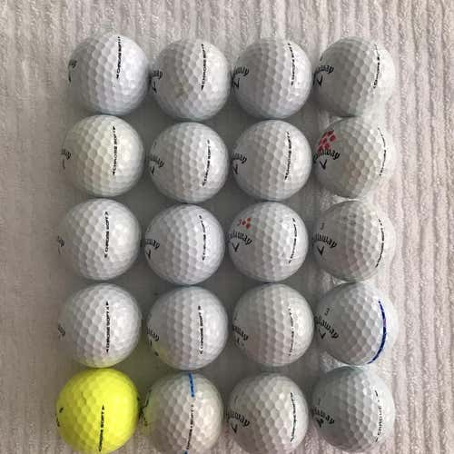 20 Callaway Chrome Soft Balls AAAA Quality