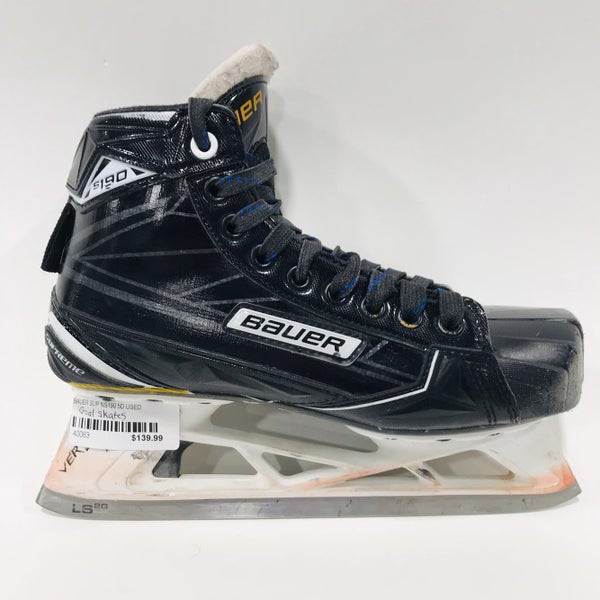 Used Bauer supreme s190 Regular Width Size 5 Goalie Skates