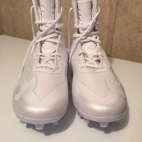NEW Under Armour Mens UA Highlight MC Football Cleats 12 White MSRP$120