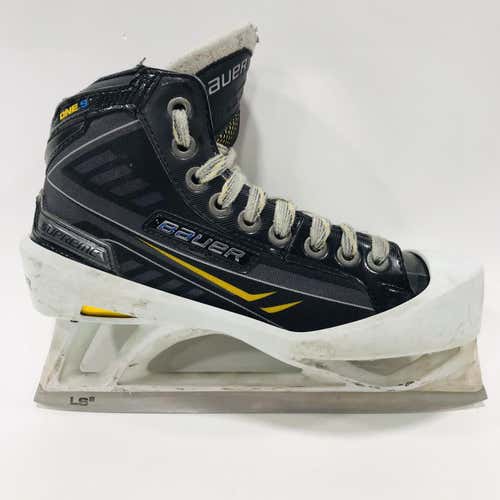 Used Bauer Supreme one.9 Regular Width  Size 4 Goalie Skates