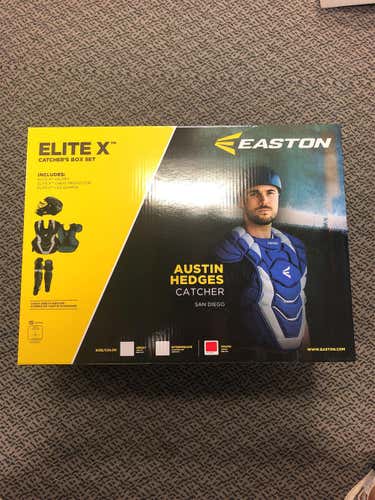 New Easton Elite x Catcher's Set