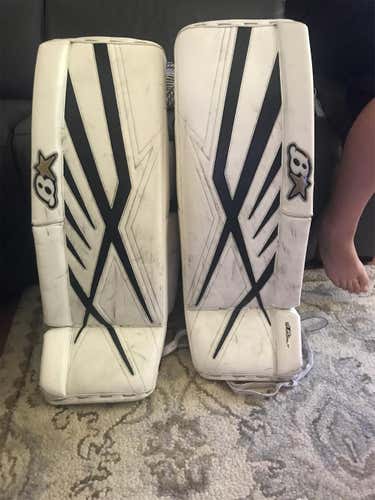 Used 31" Brian's SubZero Goalie Leg Pads