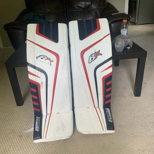 Used 34" Brian's OPTiK  Goalie Leg Pads