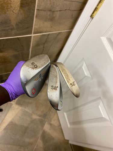 ist Vokey Wedges Set 60*,58*,52* Wedge Flex Steel Shaft Wedge Right Handed