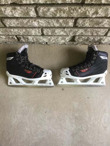 Used CCM RBZ 70 Regular Width Size 1.5 Hockey Goalie Skates