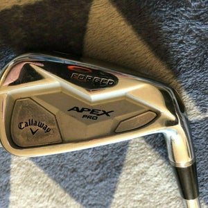 Callaway Apex Pro Forged 7 Iron, Steel, Stiff, Righty, Authentic DEMO/Fitting