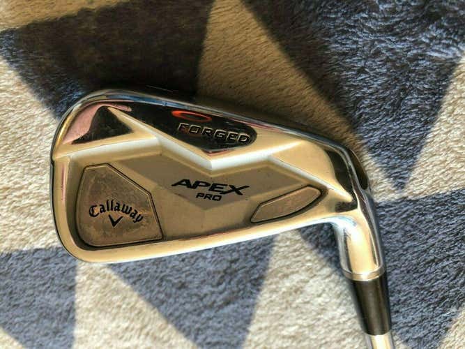 Callaway Apex Pro Forged 7 Iron, Steel, Stiff, Righty, Authentic DEMO/Fitting