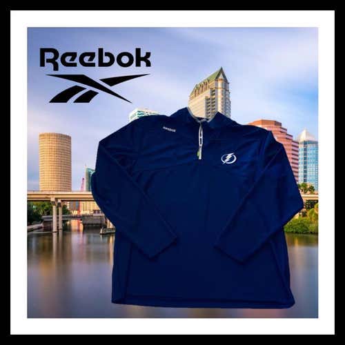 NHL Reebok Tampa Bay Lightning 1/4 zip Jacket