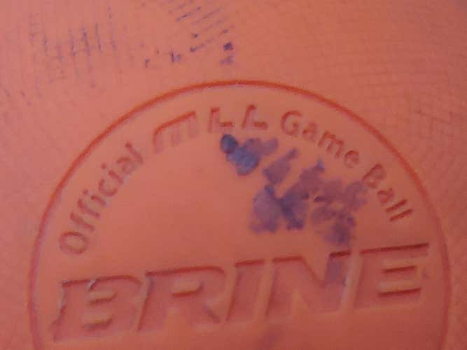 2 MLL championship used balls