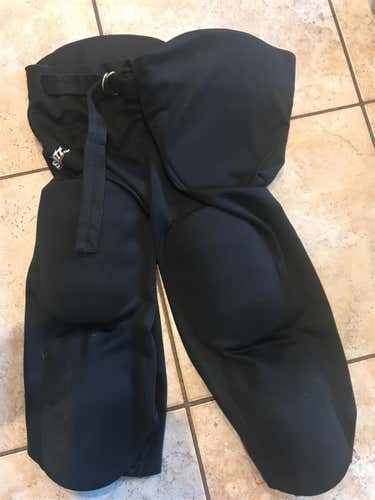 Black Men's Medium Schutt Pants