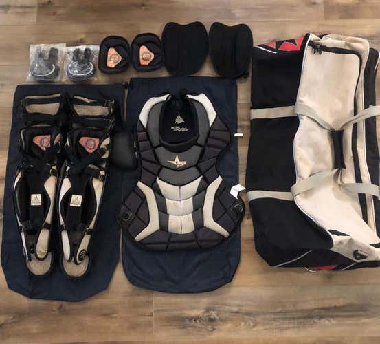 All-Star System 7 Catcher’s Set + Bag