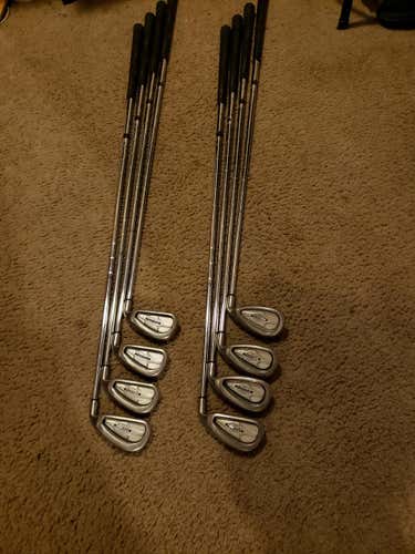 Used Men's Callaway Right Handed X-14 Iron Set Regular Flex Steel Shaft