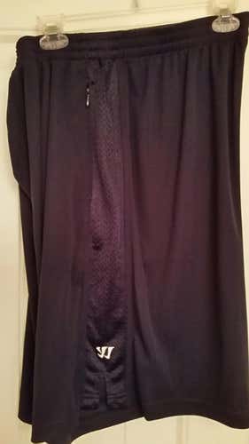 Black New Adult Men's XL Warrior Shorts