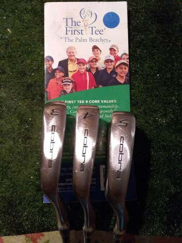 Cobra Gravity Back Optimum Inertia Irons set (3-5 Irons) MSS Graphite shafts