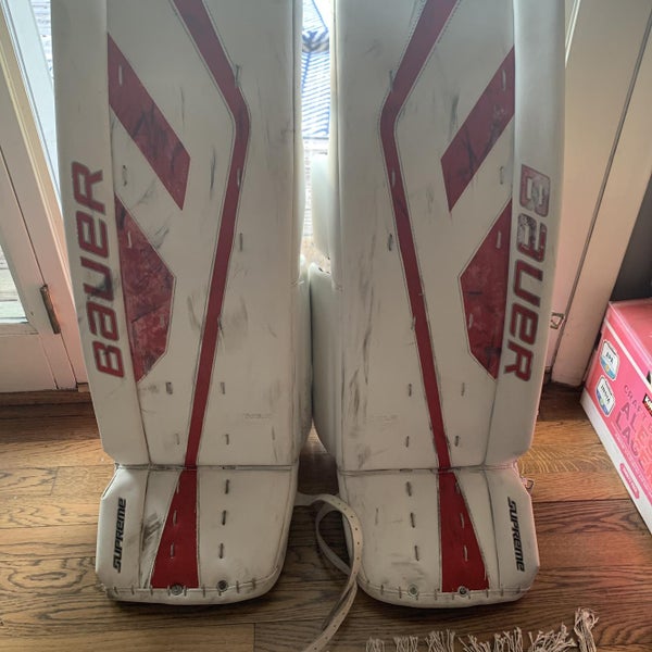 Used 35" Bauer Supreme One.9 Goalie Leg Pads