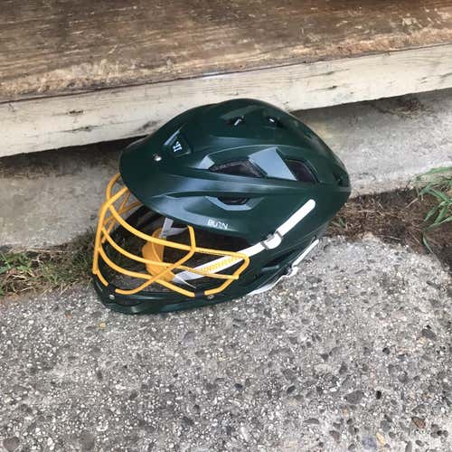 Green Used Player's Warrior Burn Helmet