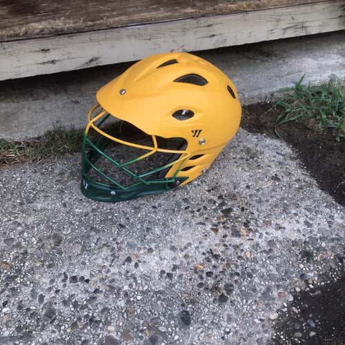 Yellow Used Player's Warrior TII Helmet