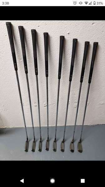 Used Ping Right Handed G30 Iron Set Stiff Flex Steel Shaft