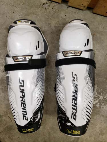 Used Senior Bauer Supreme S170 Shin Pads