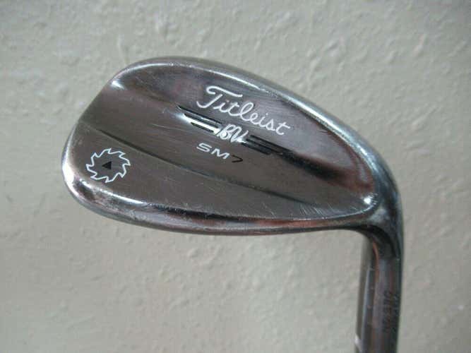 TITLEIST VOKEY STEEL GRAY SM7 K GRIND 58* LOB WEDGE FACTORY WEDGE FLEX STEEL