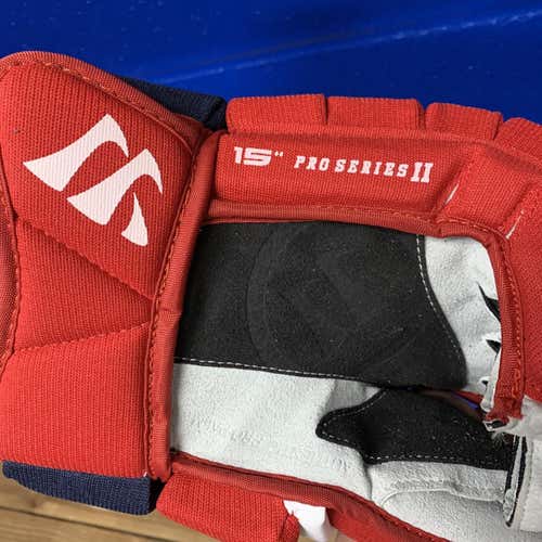 Red New Warrior Pro Series II 15" Gloves
