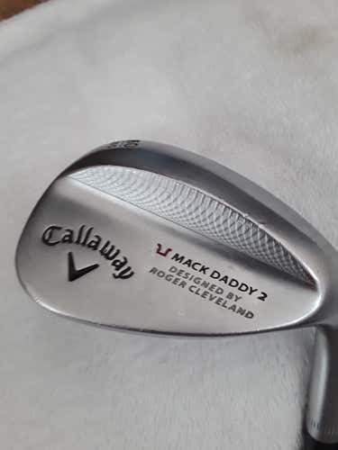 Men's Callaway Right Handed Mack Daddy 2 Lob Wedge Regular Flex 60 Degree Graphite Shaft