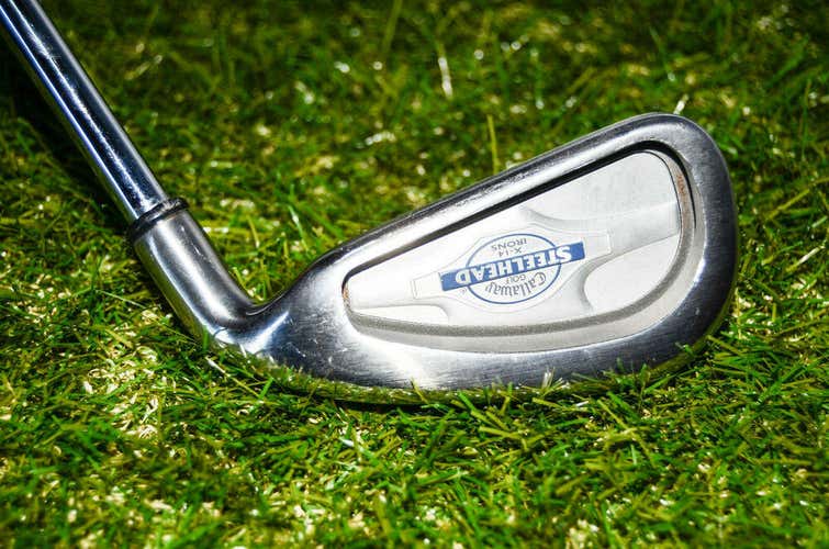 Callaway X-14 steelhead 3 Iron Right handed 38.75" Steel Stiff New Grip