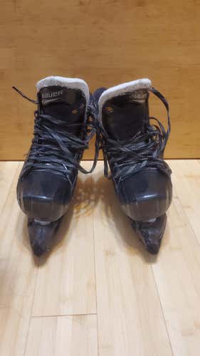 Senior Used Bauer Supreme S29 Hockey Goalie Skates Regular Width Size 8