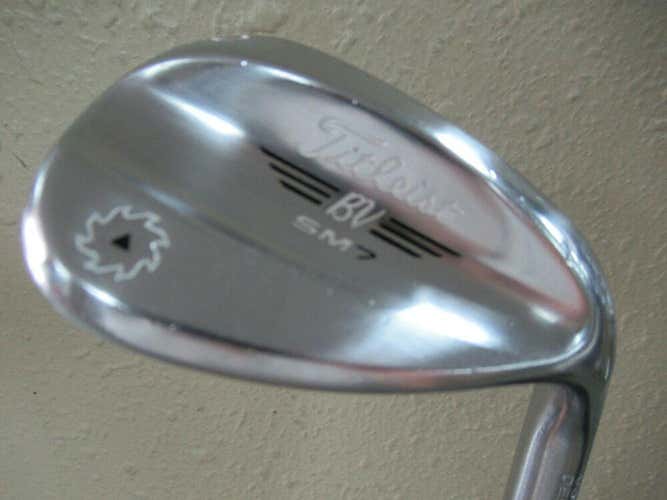 NICE TITLEIST VOKEY TOUR CHROME SM7 D GRIND 60* LOB WEDGE FACTORY WEDGE FLEX
