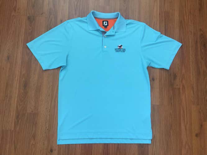 Western Skies Golf Club GILBERT, ARIZONA FootJoy Sky Blue Size Medium Polo Golf Shirt!