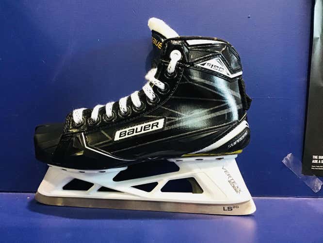 Senior New Bauer Supreme S190 Hockey Goalie Skates Regular Width Size 7.5