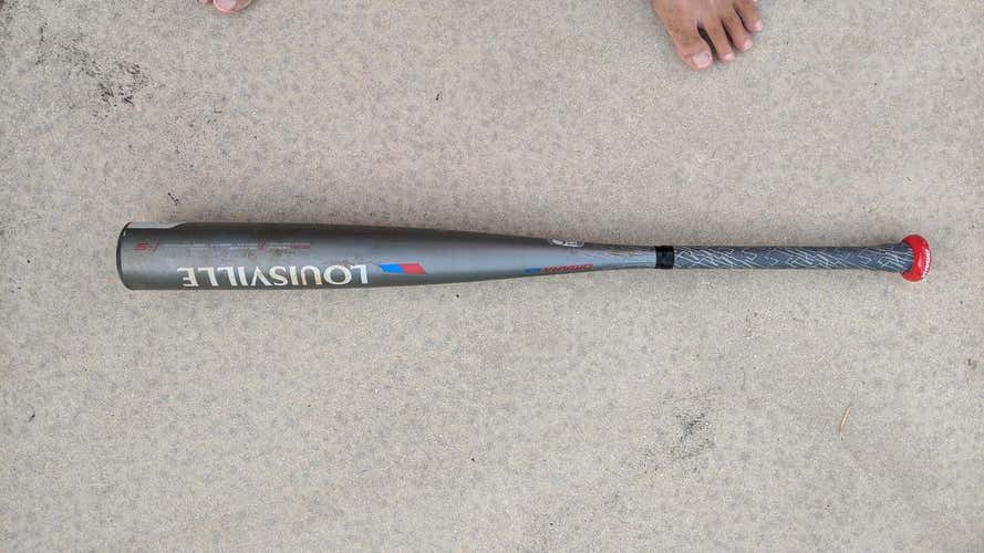 Used Kid Pitch (9YO-13YO) USSSA Certified 2019 Louisville Slugger Omaha 519 Bat (-5) 26 oz 31"