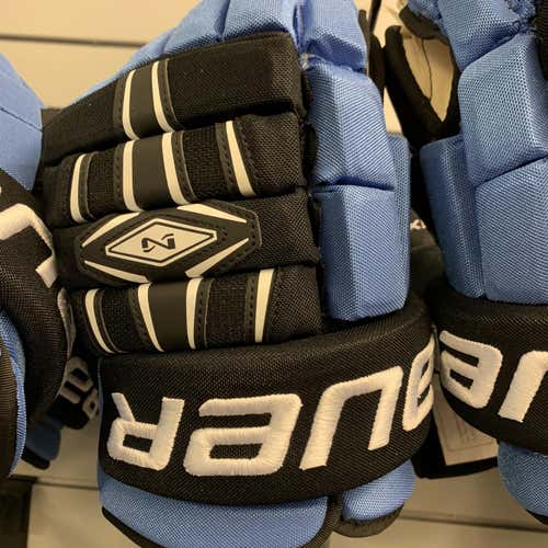 Blue New Bauer Nexus 14"  Gloves