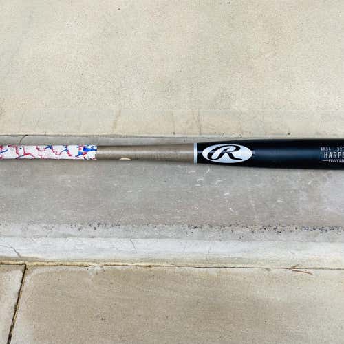 Used Wood Pro Label (-3) 29 oz 32" Bat