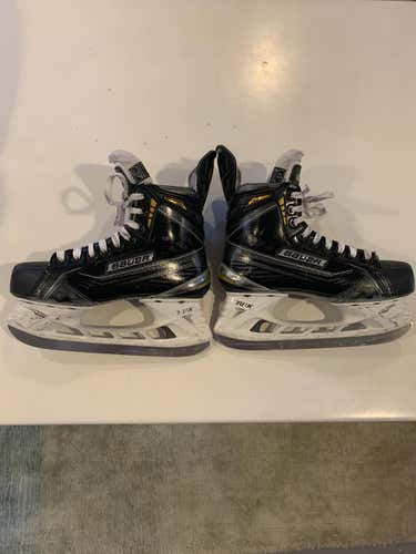 Junior Used Bauer Supreme 190 Hockey Skates Regular Width Size 4