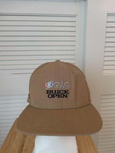 Vintage Buick Open New Era Leather Strapback Hat Warwick Hills CC Golf