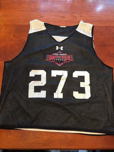 White Used Adult Medium Under Armour Jersey OPEN TO TRADE