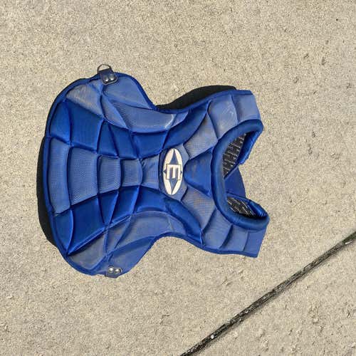 Blue Used Easton Stealth Catcher's Chest Protector