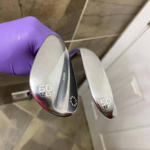Vokey SM7 Tour Chrome Wedge 60°,50°, SetWedge Flex Steel Shaft Used Right Handed