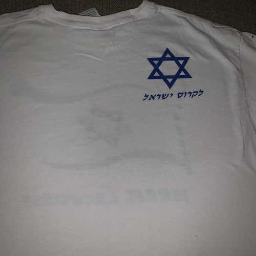 Israel Lacrosse shirt size L