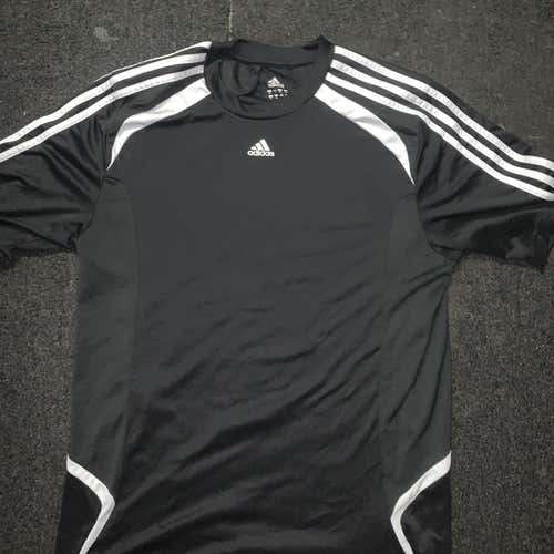 Adidas black workout shirt Size M