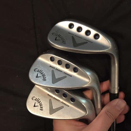 Used Right Handed V Forged Stiff Flex Steel Shaft Wedge